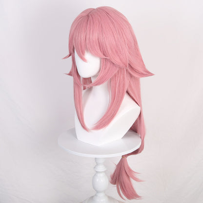 CosFyFy Game Genshin Impact Cosplay Yae Miko Cosplay Wig