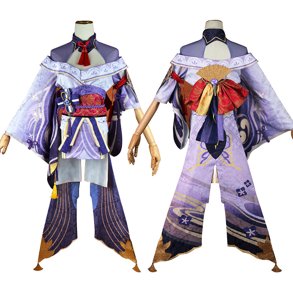 CosFyFy Game Genshin Impact Cosplay Raiden Shogun Cosplay Costume Plus Size