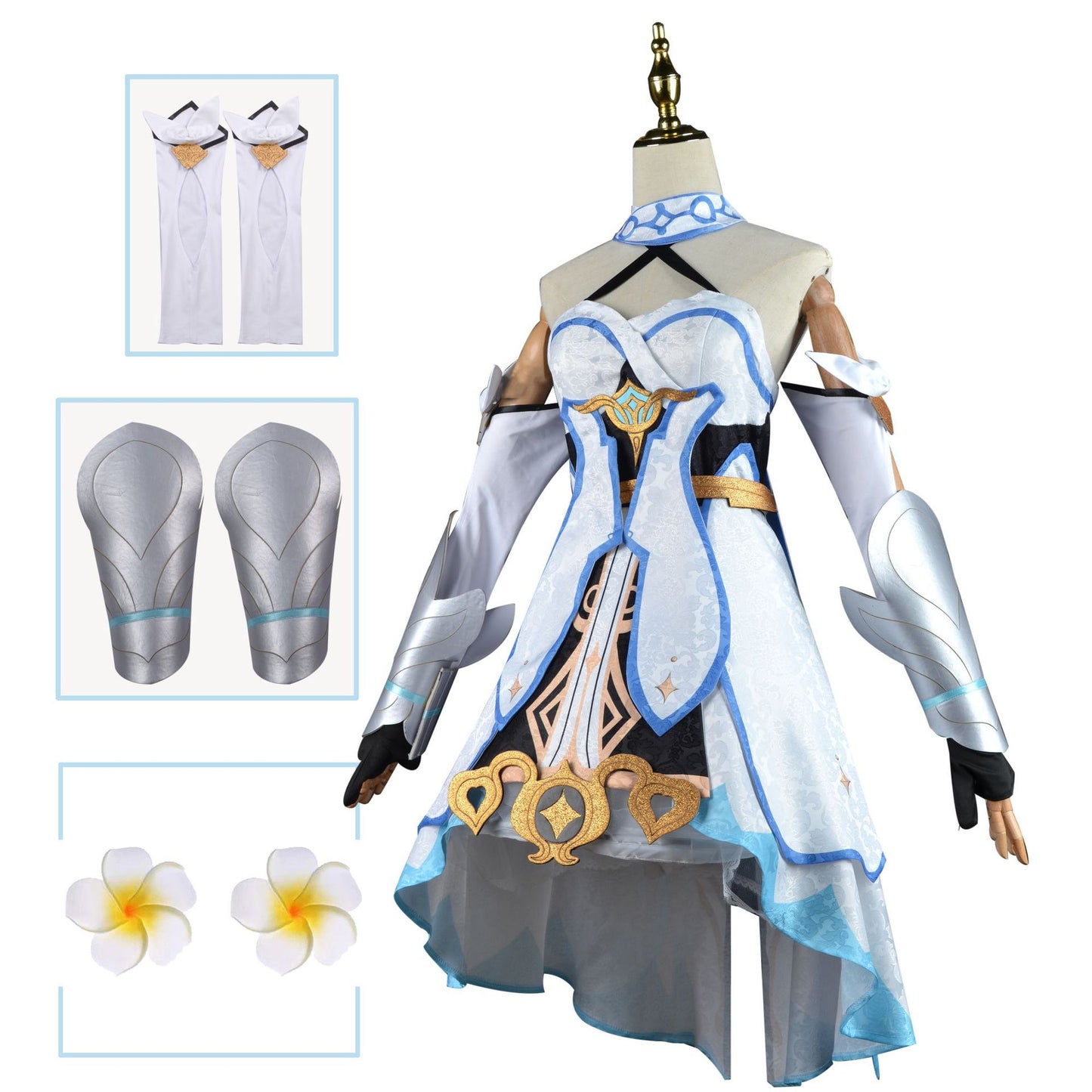 CosFyFy Game Genshin Impact Cosplay Lumine Cosplay Costume Budget Cosplay Plus Size