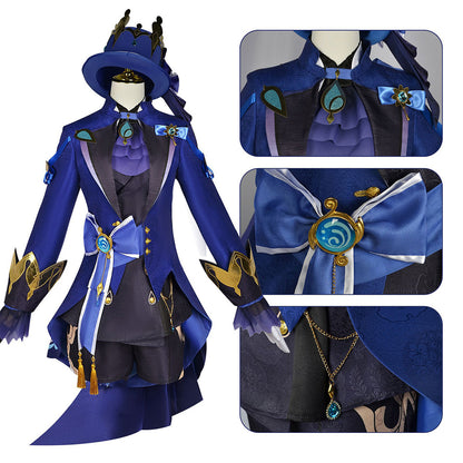 CosFyFy ECN Game Genshin Impact Cosplay Furina Cosplay Costume Budget Cosplay Plus Size