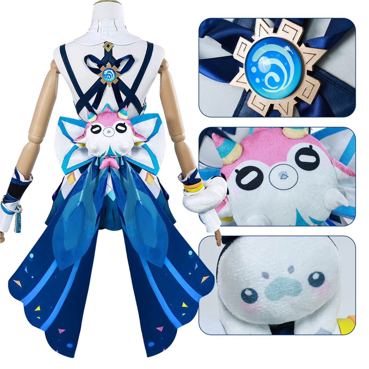 CosFyFy ECN Game Genshin Impact Cosplay Mualani Cosplay Costume Budget Cosplay Plus Size