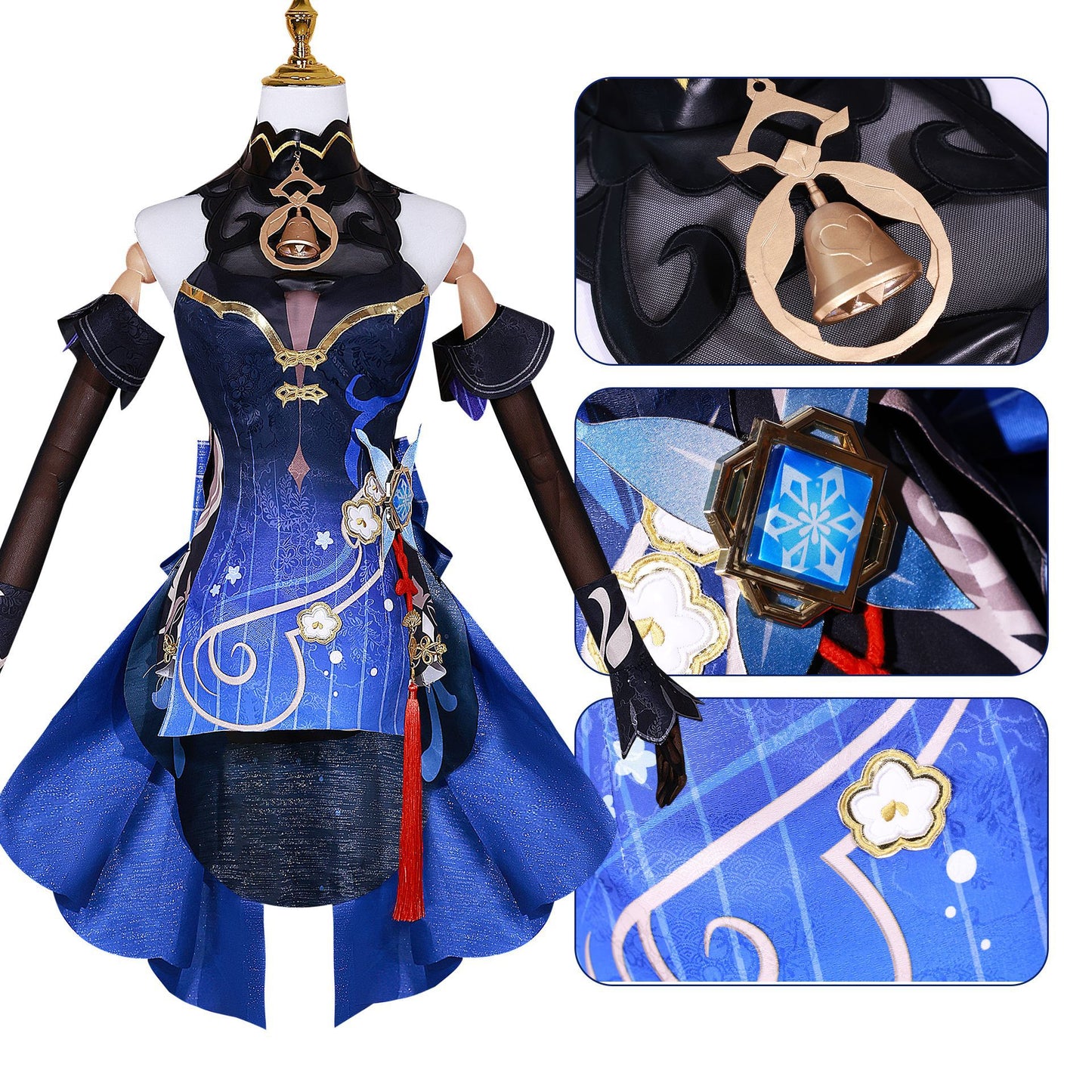 CosFyFy ECN Game Genshin Impact Cosplay Ganyu Cosplay Costume Budget Cosplay Plus Size