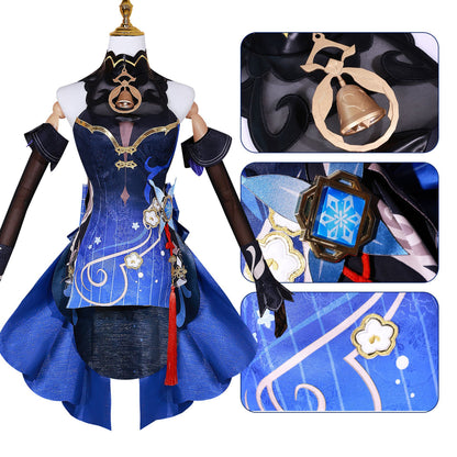 CosFyFy ECN Game Genshin Impact Cosplay Ganyu Cosplay Costume Budget Cosplay Plus Size
