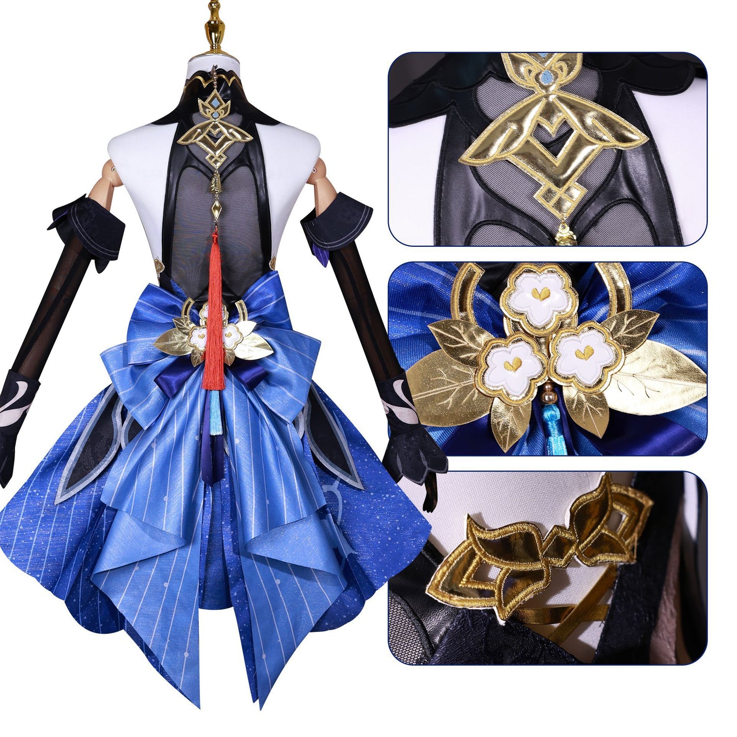 CosFyFy ECN Game Genshin Impact Cosplay Ganyu Cosplay Costume Budget Cosplay Plus Size