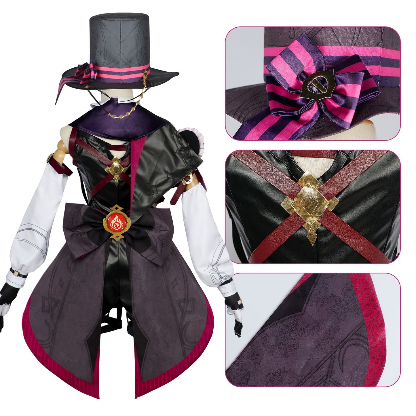 CosFyFy ECN Game Genshin Impact Cosplay Lyney Cosplay Costume Budget Cosplay Plus Size